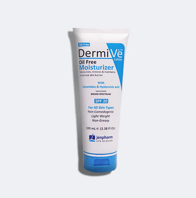 Dermive Oil Free Moisturizer Calms & Soothes | Light-Weight